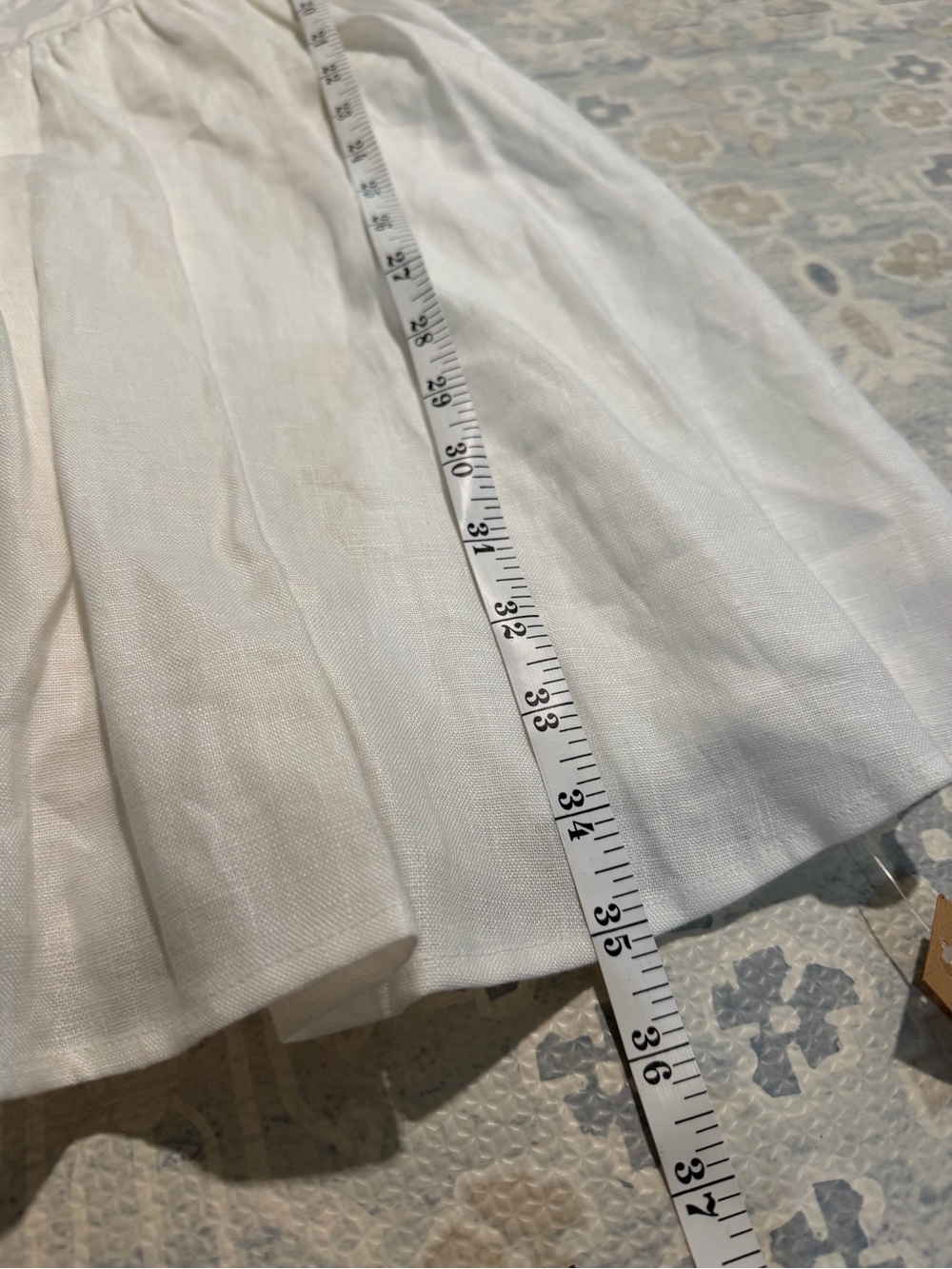 NWT Reformation Daria Linen Dress - Sorority, Cottagecore, Vacation, Coquette - Picture 15 of 16